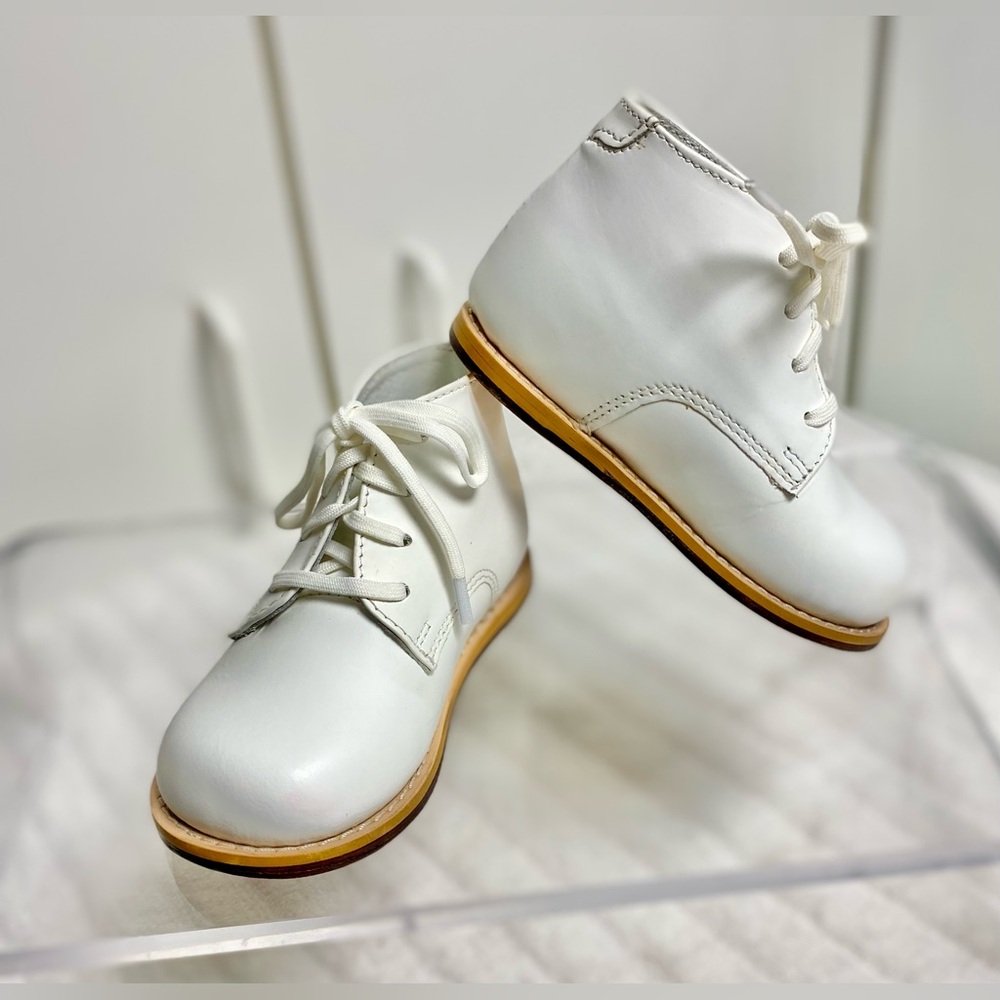 COPY - Josmo Walker White Baby First Walking Shoes Size 4.5 NEW
